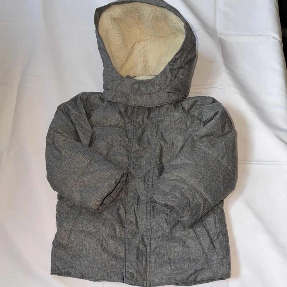 GAP Gray Kids Puffer Jacket